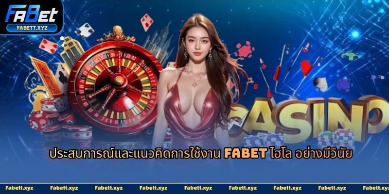 ประสบการณ์และแนวคิดการใช้งาน fabet ไฮโล อย่างมีวินัย