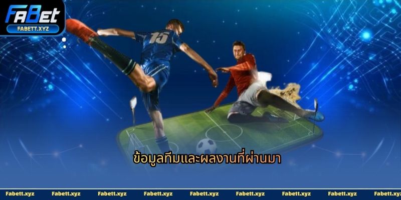 ข้อมูลทีมและผลงานที่ผ่านมา