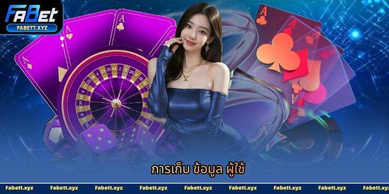 การเก็บ ข้อมูล ผู้ใช้