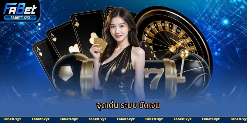 จุดเด่น ระบบ ชัดเจน